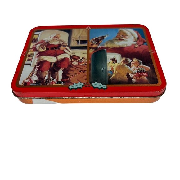 1995 UNOPENED Coca-Cola Santa Claus Christmas Playing Cards Limited Edition - Picture 2 of 10